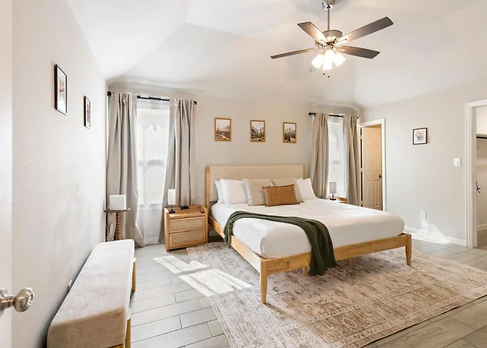 Ferienhaus Cozy 3br Near Downtown Fw Sleeps 8 Fort Worth